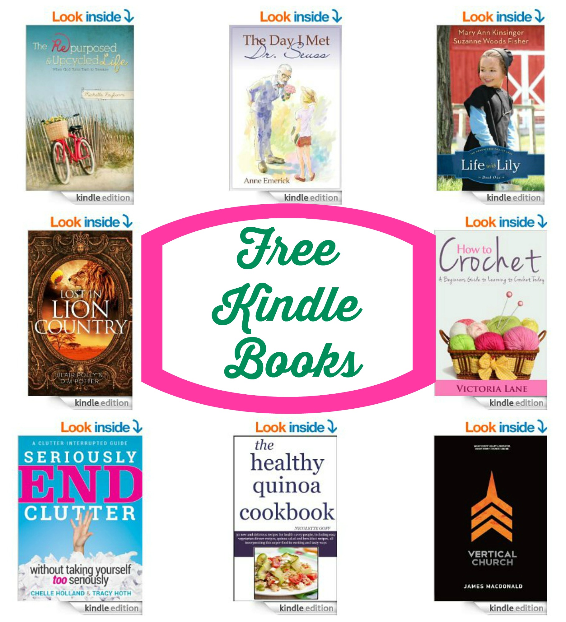 Get 19 Free Kindle Books!