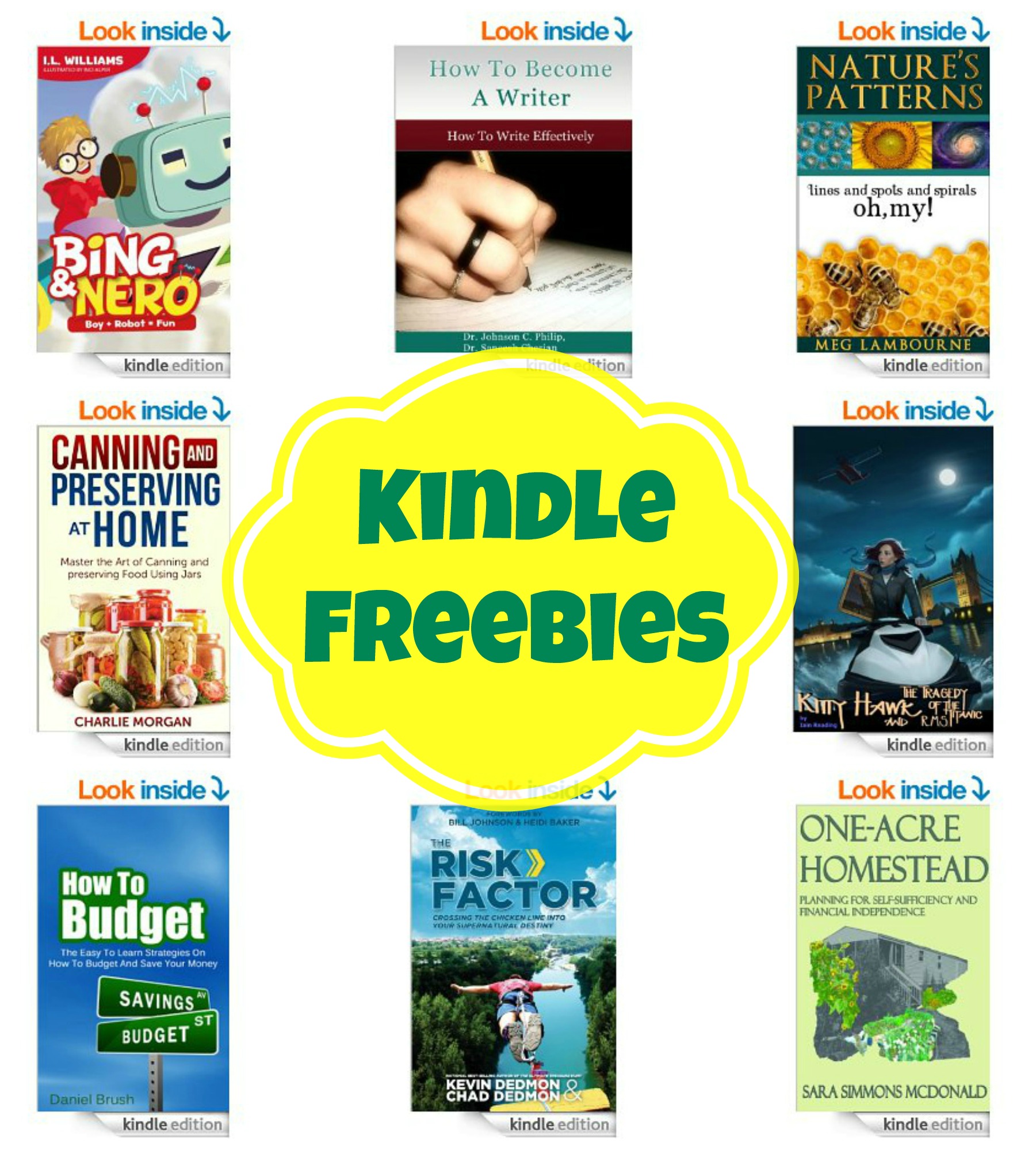 12 Kindle Freebies