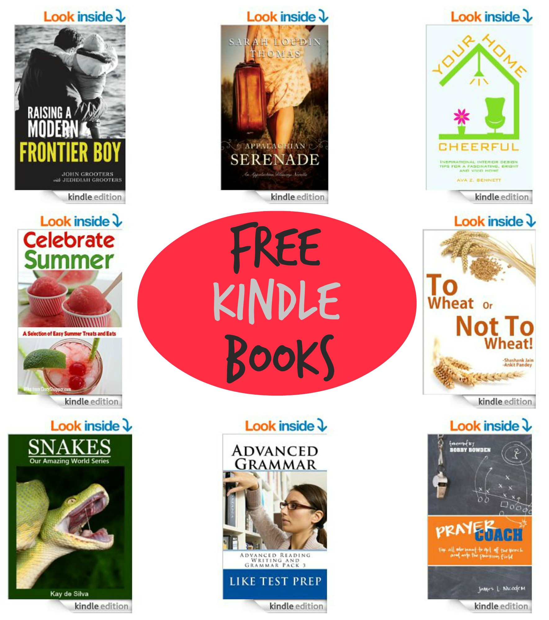 17 FreeKindle Books