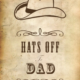 FREE Father's Day Cowboy Hat Printables