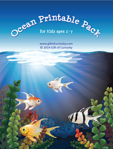 Ocean Printable Pack {Subscriber Freebie}