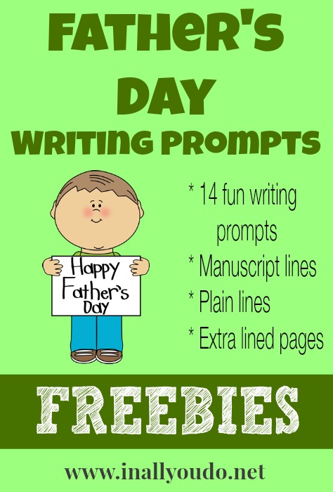 Father's Day Writing Prompts