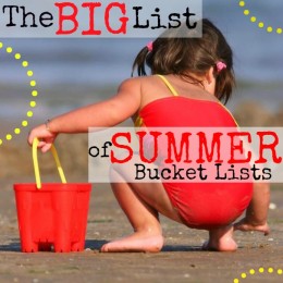 summer bucket lists