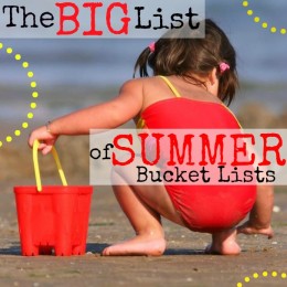 summer bucket lists