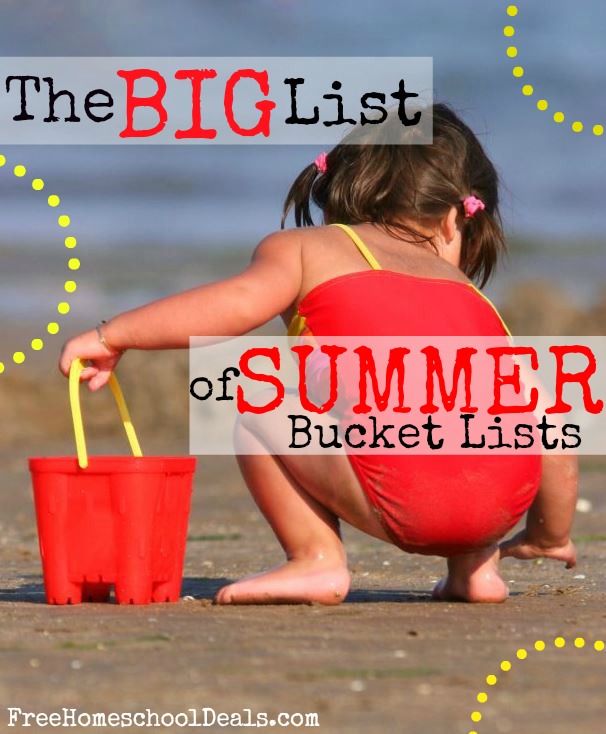 summer bucket lists