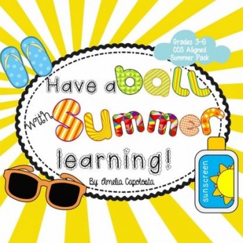 FREE "Have a Ball with Summer Learning" Printables Set