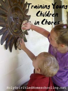 Training Young Children in Chores