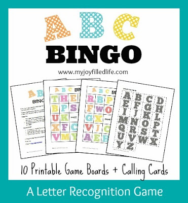Letter Bingo FREE Printable