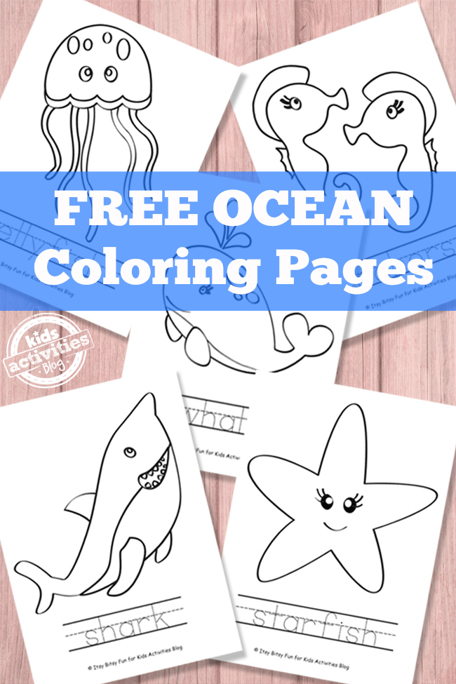 Free Preschool Ocean Printables Free Preschool Ocean Printables