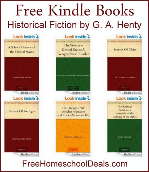 Free Kindle Books: Historical Fiction by G. A. Henty