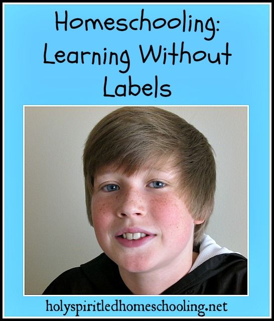 homeschool without labels