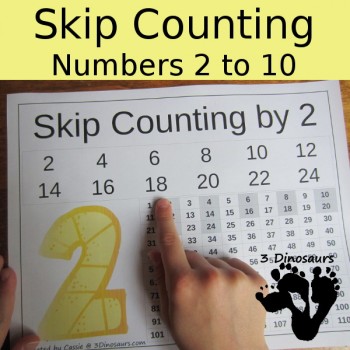FREE Skip Counting Printable