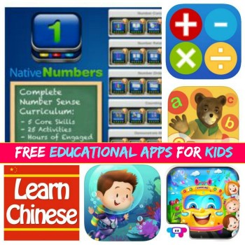 Free Educational Apps for Kids - over $64 worth!