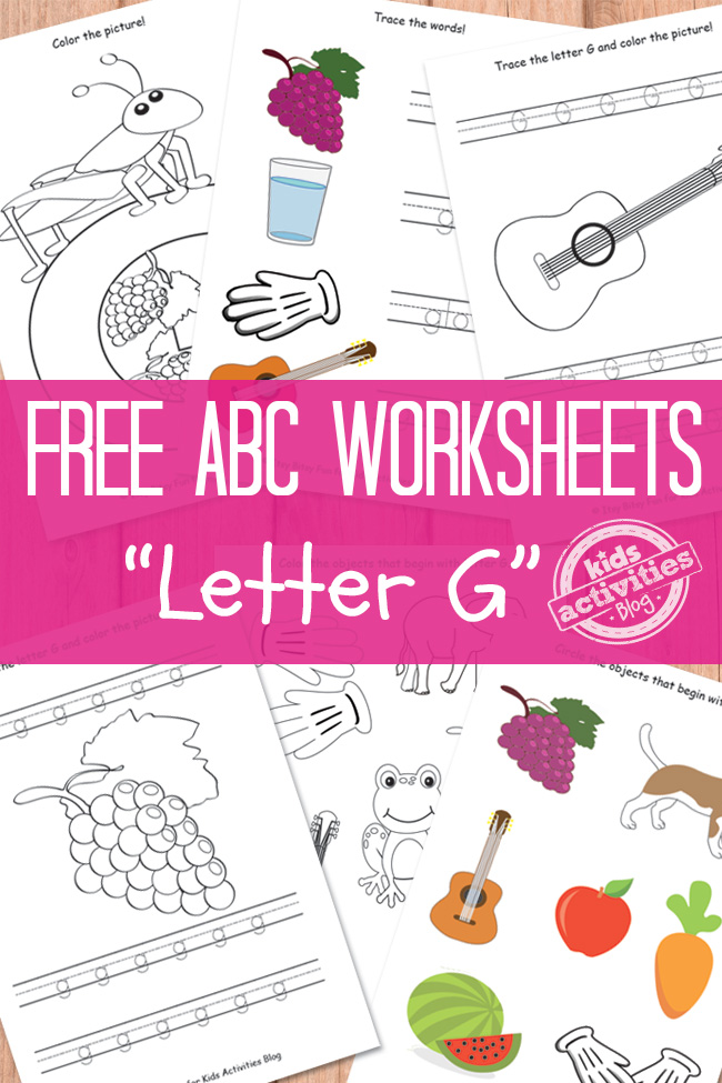 FREE Letter G Worksheet Free Homeschool Deals