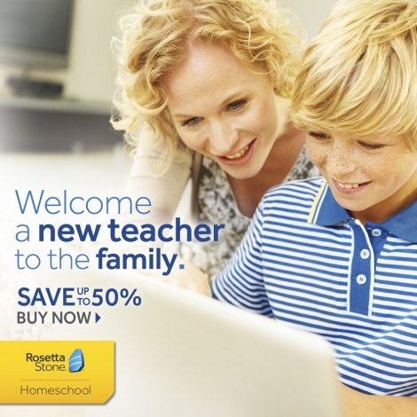 rosetta stone homeschool deal