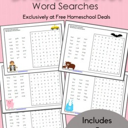 FREE Instant Download: Short Vowel Word Search