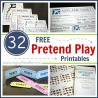 FREE Pretend Play Printables