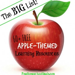 The BIG List of 60+ Apple-Themed Free Learning Resources!