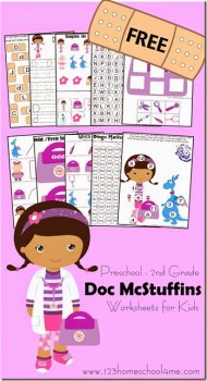 Doc Mcstuffins Worksheets : Doc Mcstuffins Find Differences Earlymoments Time