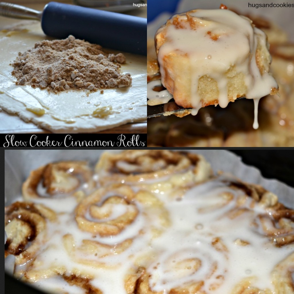 Slow Cooker Cinnamon Rolls