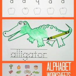 FREE Instant Download: Printable Alphabet Worksheets: Letter A