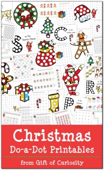 FREE Christmas Dot-a-Dot Printables