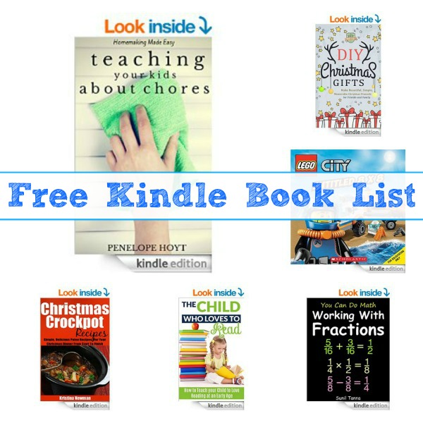 Free Kindle Book List