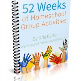 FREE 52 Weeks of Homeschool Group Activities eBook