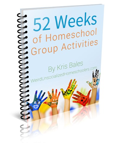 FREE 52 Weeks of Homeschool Group Activities eBook