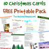 FREE Christmas Carols Printable Pack