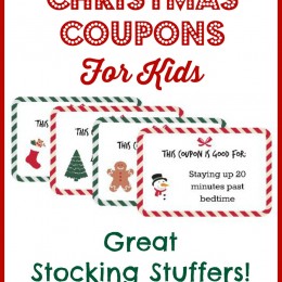 FREE Christmas Coupon Printable for Kids