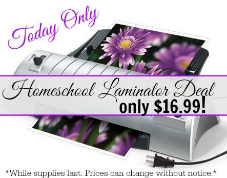 favorite homeschool laminator