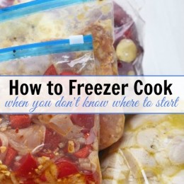 How to Freezer Cook