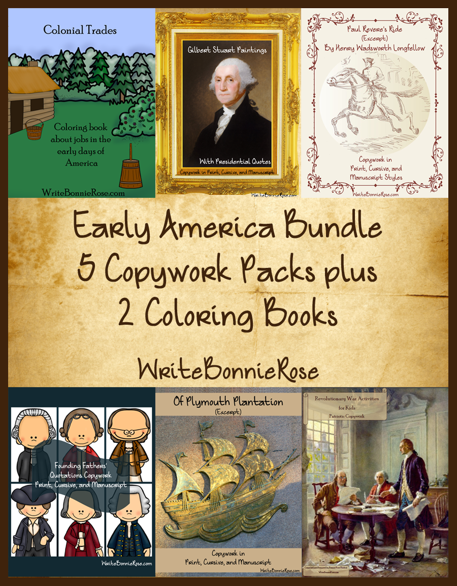 early america learning bundle