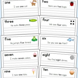 FREE NUMBER WRITING PAGES (Instant Download)