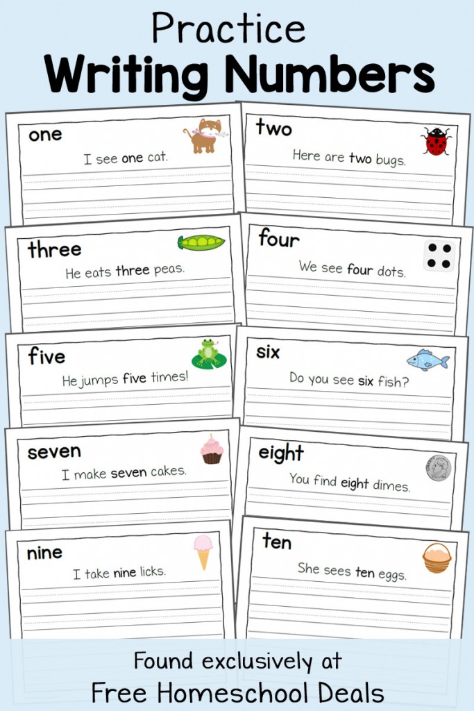 Number Writing Practice