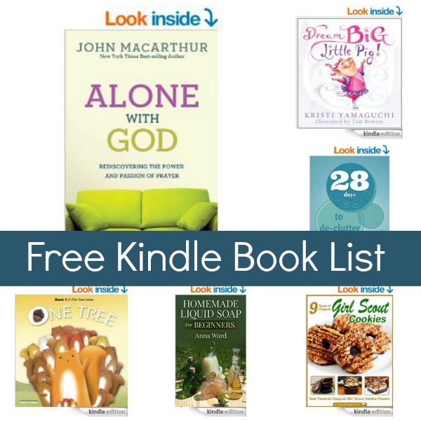 Free Kindle Book List