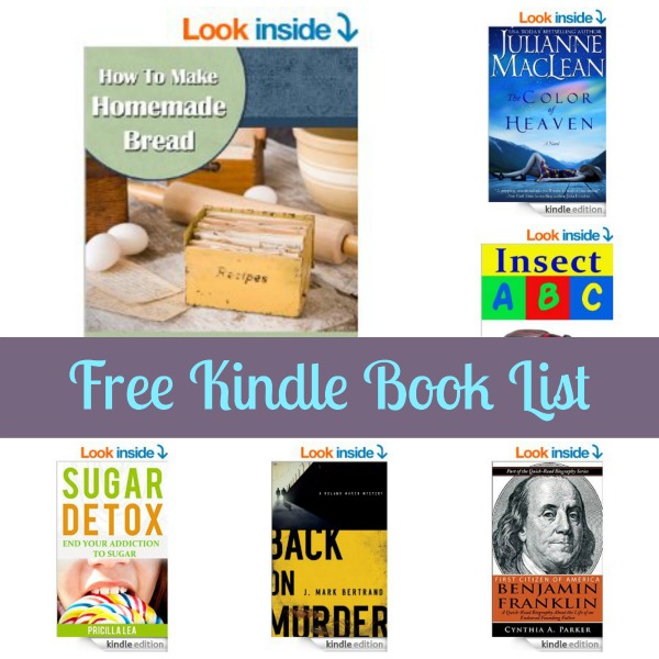 Free Kindle Book List