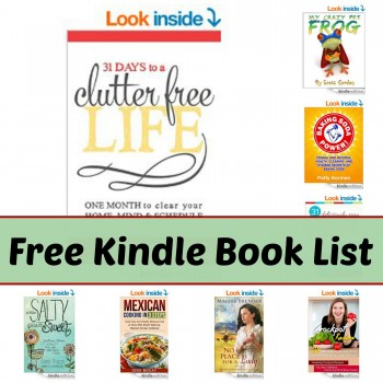 Free Kindle Book List