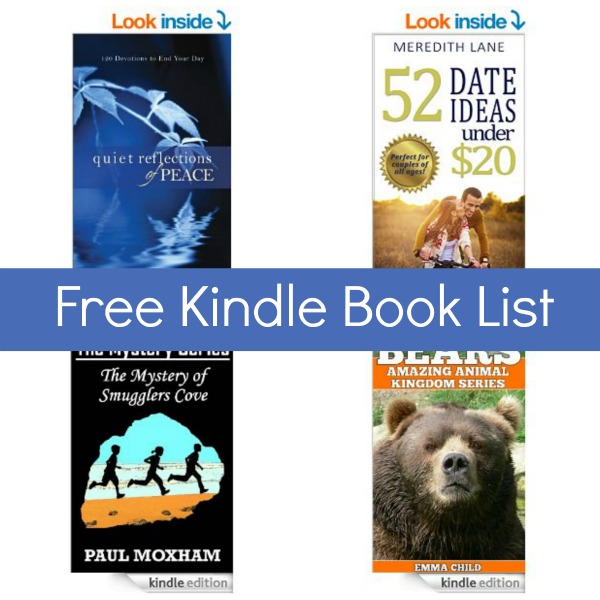 Free Kindle Book List