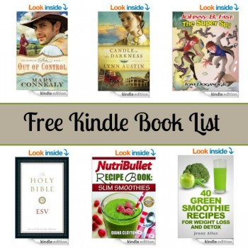 Free Kindle Book List