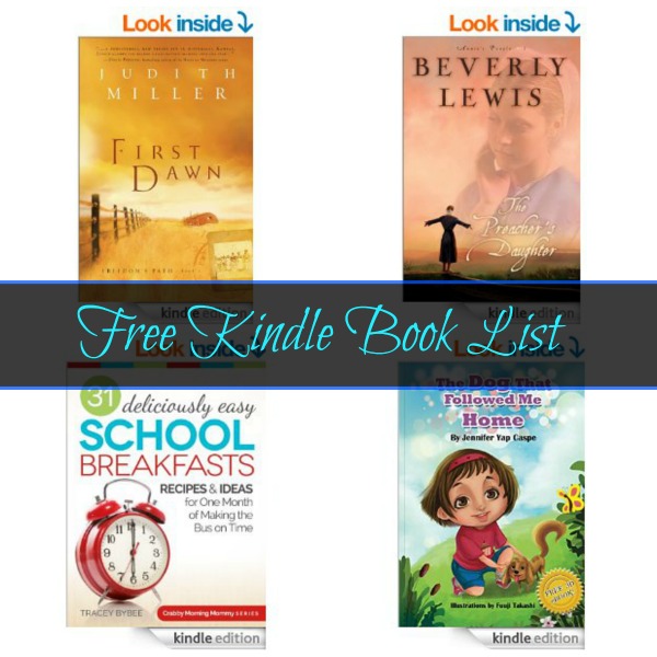 Free Kindle Book List