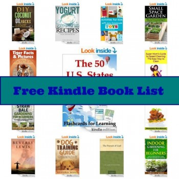 Free Kindle Book List