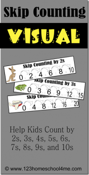 FREE Skip Counting Printables