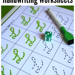 FREE CURSIVE HANDWRITING WORKSHEETS (instant download)