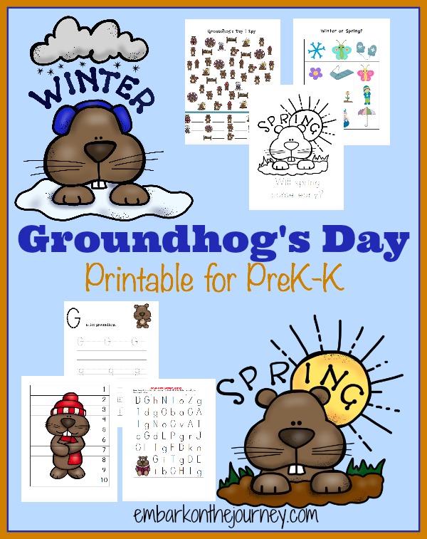 cap83 - Groundhog Day Activities For Kindergarten