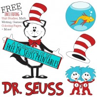 A Collection of 50 Free Dr. Seuss Printables including Math, Games ...