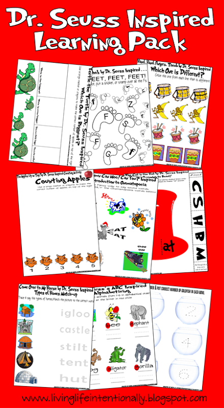 Dr Seuss Printables