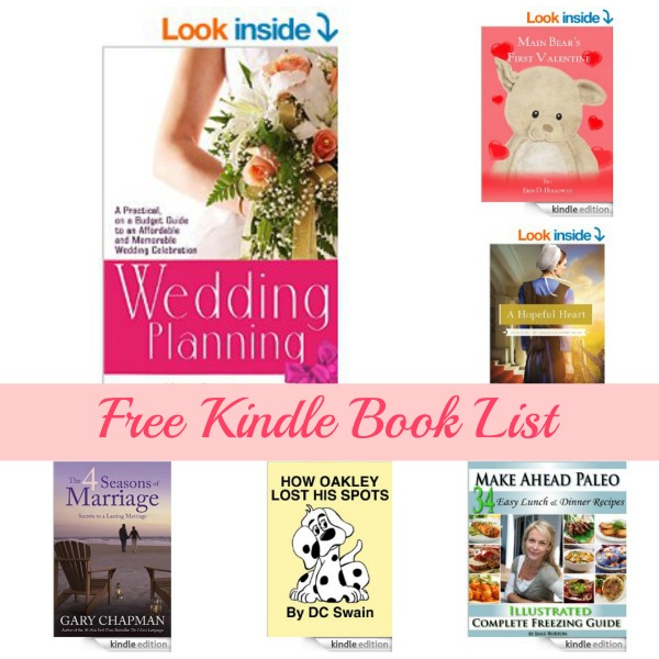 Free Kindle Book List