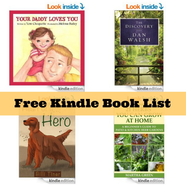 Free Kindle Book List